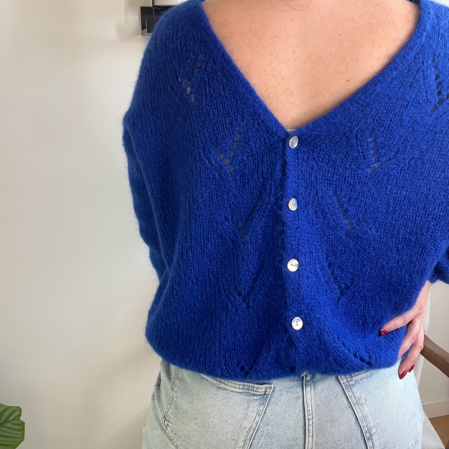 LOLA königsblaue Weste
