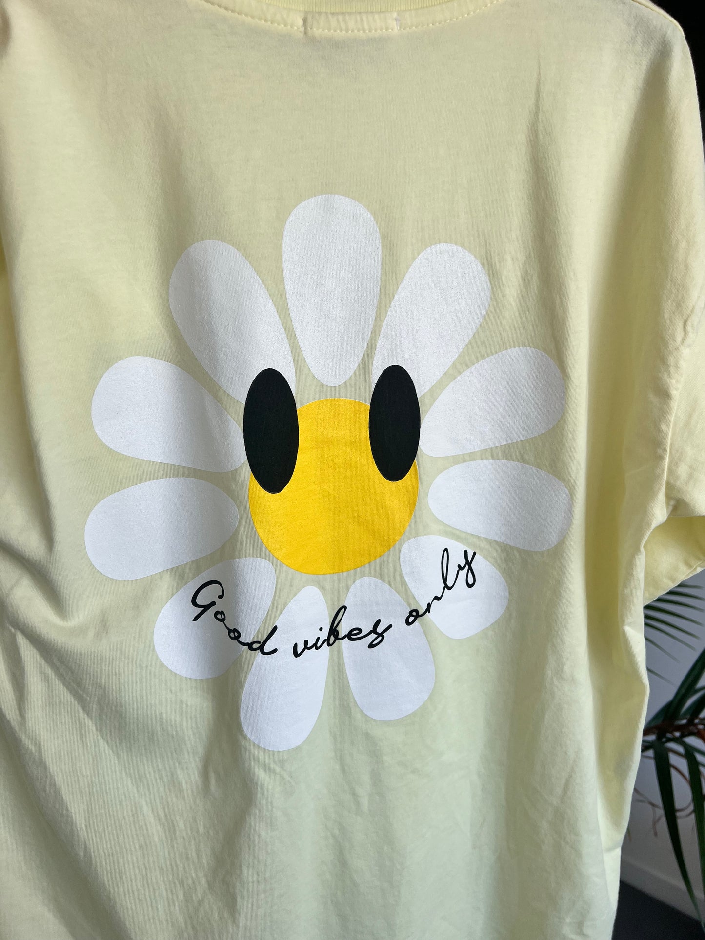 T-shirt SMILE jaune