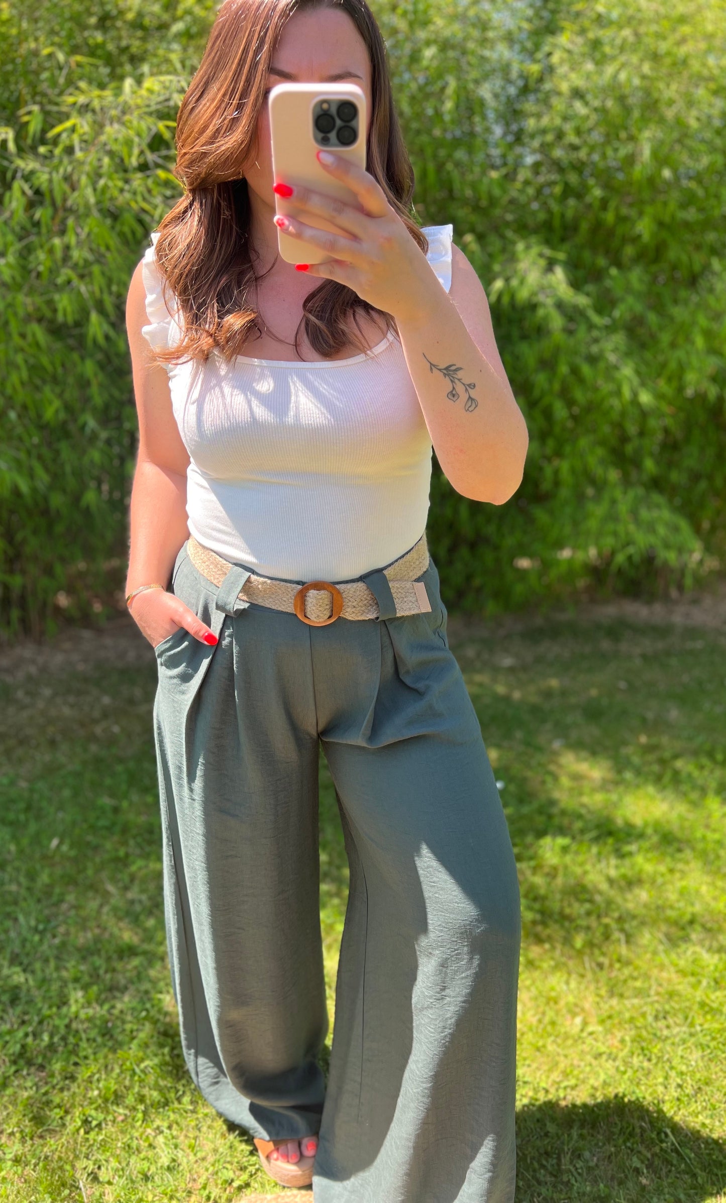 Pantalon kaki ALIX
