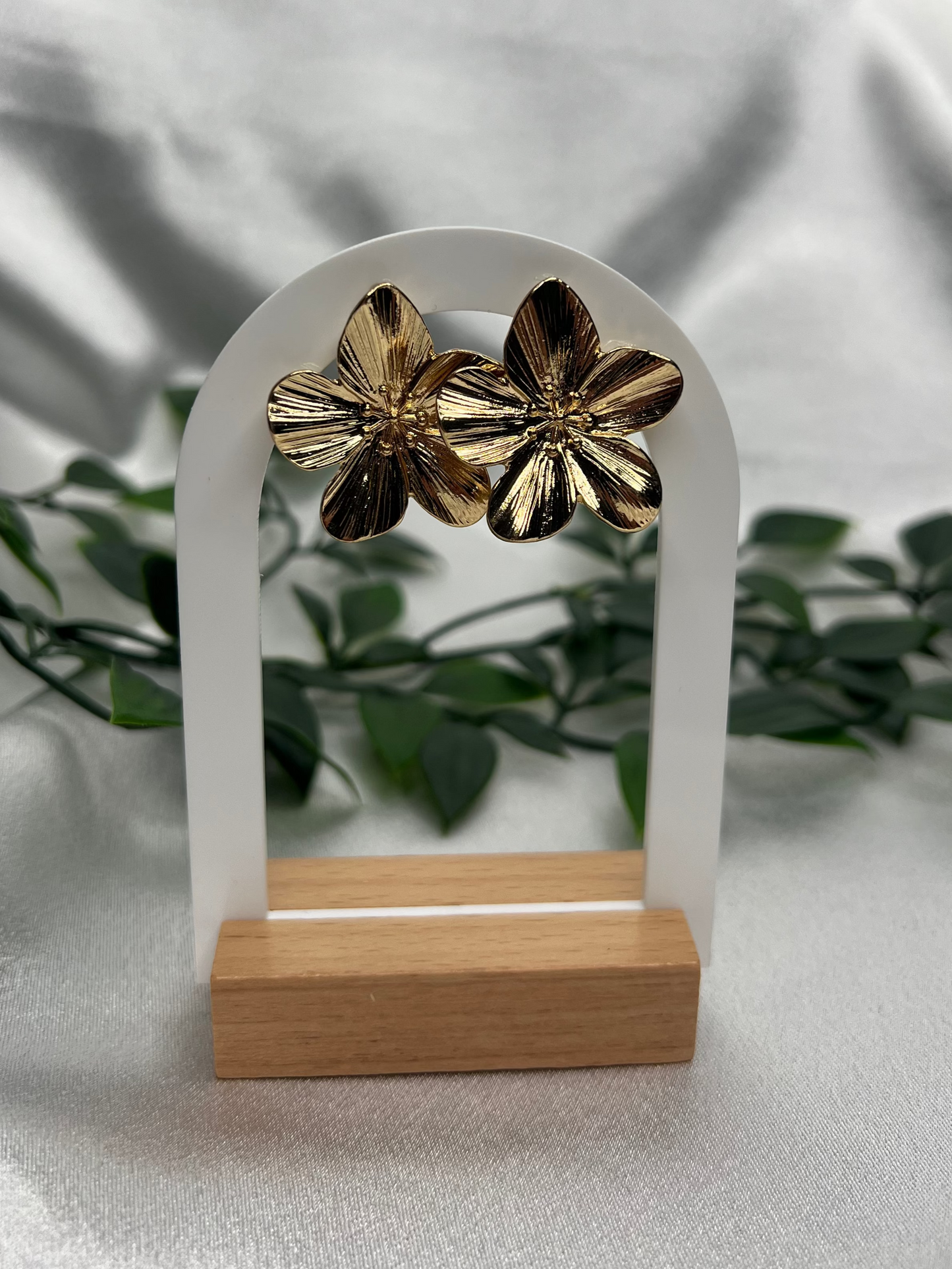 boucles d'oreille FLEUR