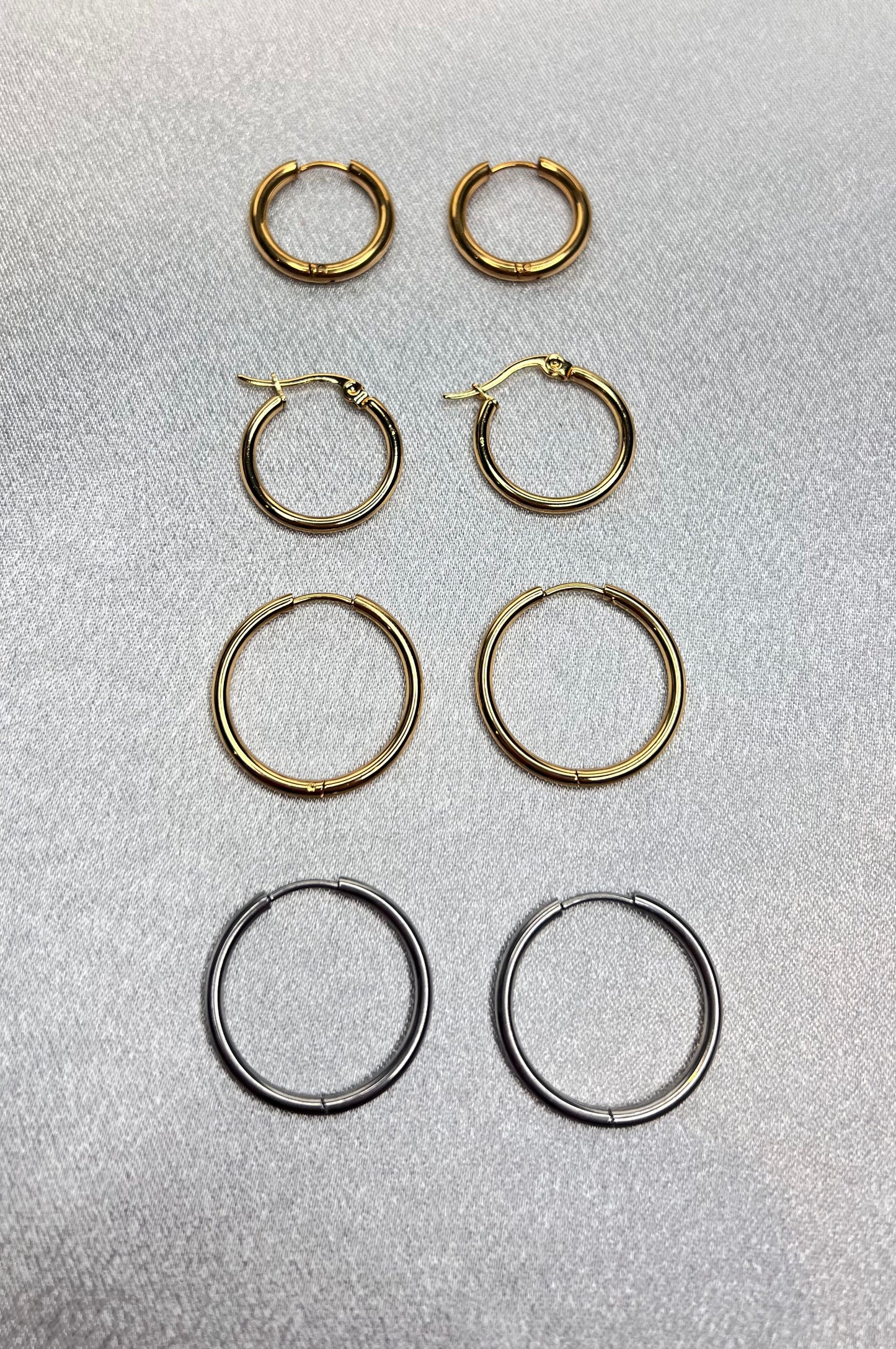 Pampilles FLEUR jaunes rayées pour boucles interchangeables