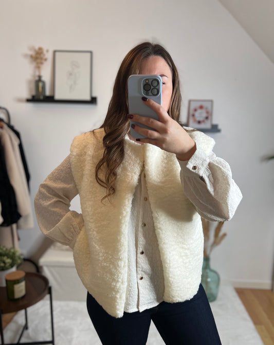 Gilet JUNE blanc