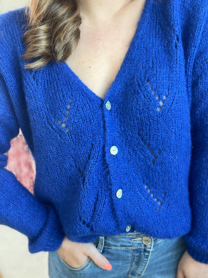LOLA royal blue vest