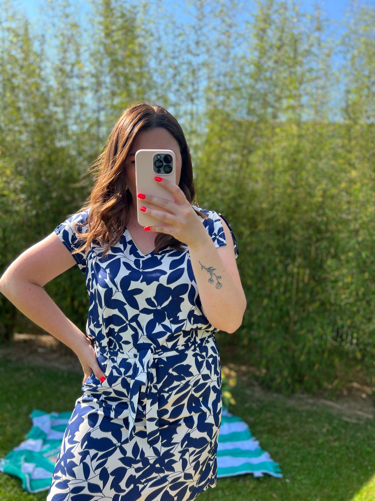Robe à motifs ARI