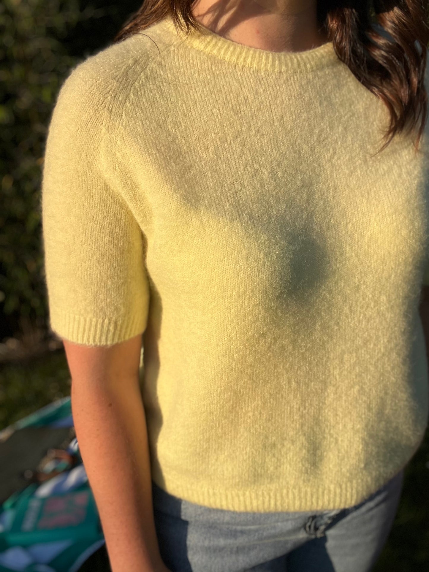 Pull sans manche  jaune BRIE