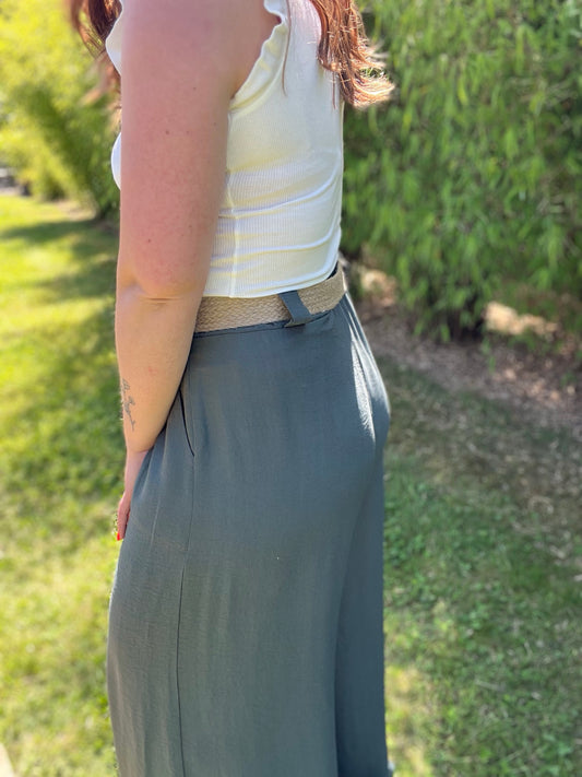 Pantalon kaki ALIX