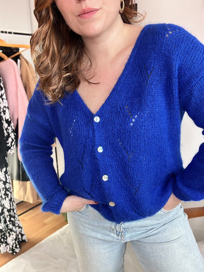 LOLA royal blue vest